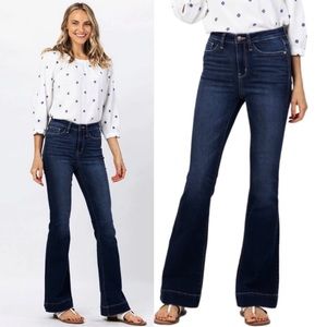 Judy Blue Flare Leg Jeans Dark Wash